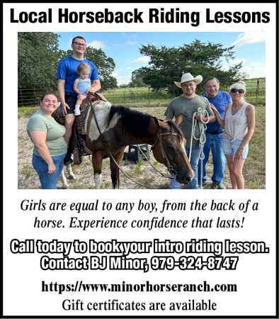 Minor Horse Ranch Lessons