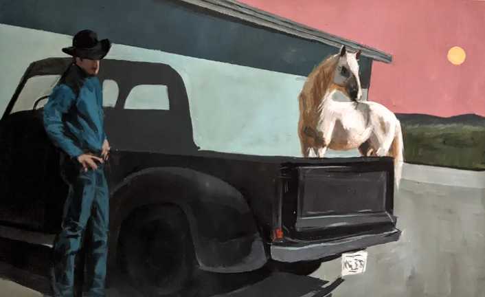 Ezra Iranzi's Under Pink Skies